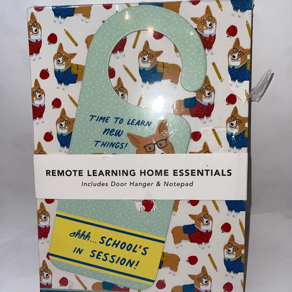Remote Learning Home School Essentials : Corgi